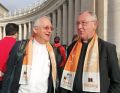 DI: Wolfgang Kretschmer und Alois Zeller im Gespräch auf dem Petersplatz (MB)