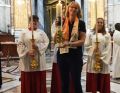 DI: Warten in der Sakristei von St. Peter bis es losgeht (RH)